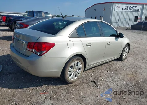 2013 Chevrolet Cruze Ls Auto z USA, uszkodzony, nr VIN 1G1PA5SH0D7193865